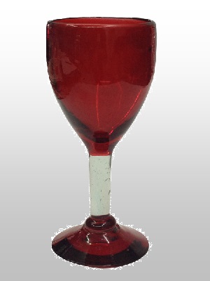 Wholesale MEXICAN GLASSWARE / Red Wine Glass